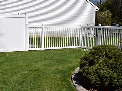 small vinyl fence