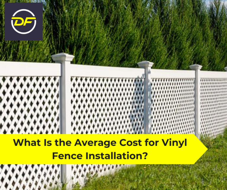 View of What Is the Average Cost for Vinyl Fence Installation?
